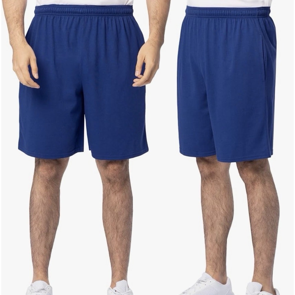 Fruit of The Loom Men's Eversoft Cotton Blend Shorts with Pockets Size Small